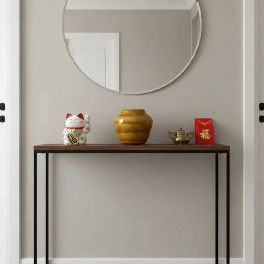 Vaso in Ceramica Artigianale Rotondo, Ocra Lucido - 15x15cm - Pezzo Unico