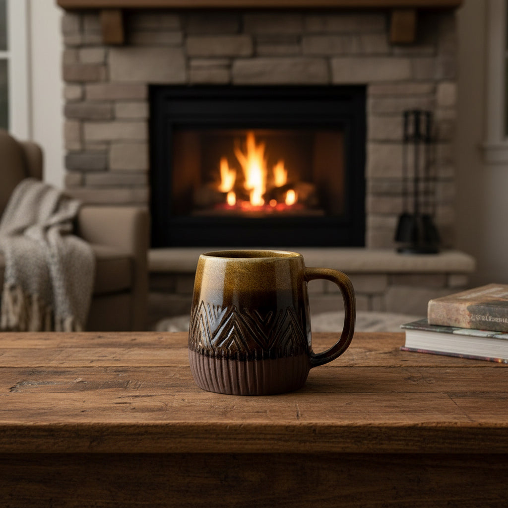 Tazza Wild - Ceramica Artigianale Tonalità Terra Naturali