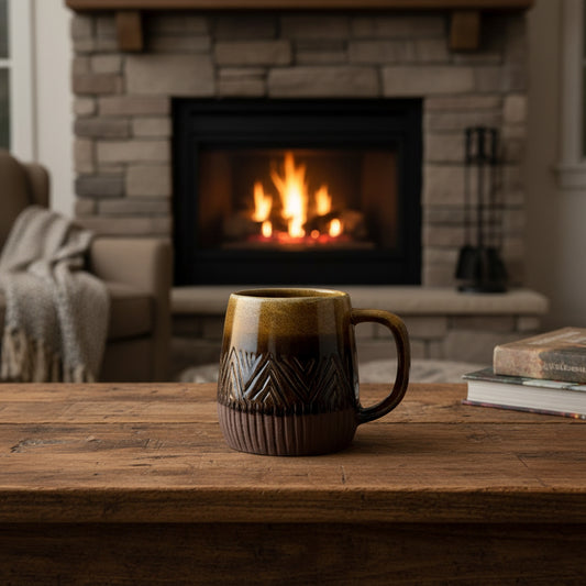 Tazza Wild - Ceramica Artigianale Tonalità Terra Naturali