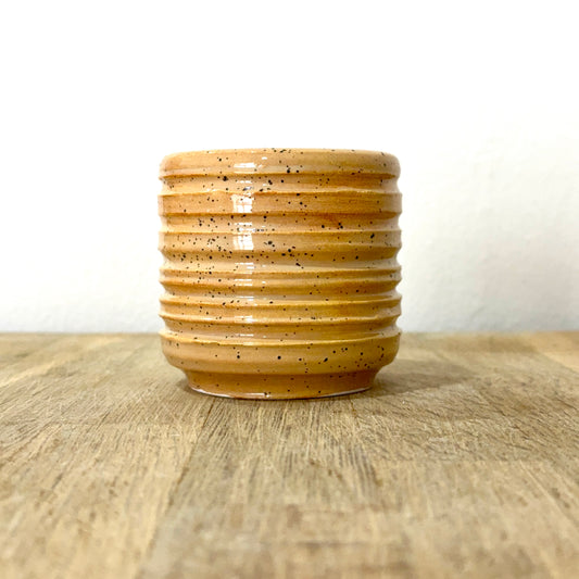 Tazza Ceramica Sand Stripes Rigata - Artigianale Tornio